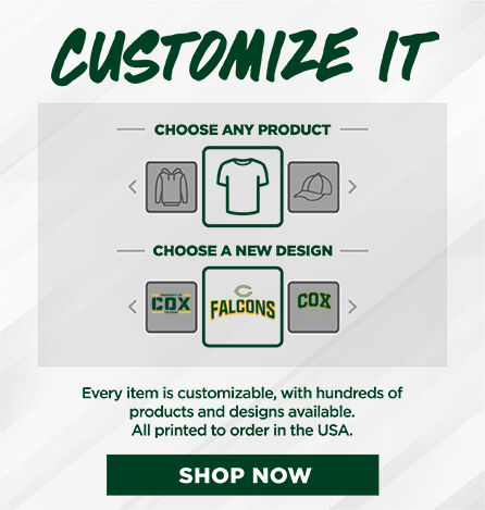 COX HIGH SCHOOL FALCONS Small Multi Module Banner: 2024 Q1 - Customize It Banner