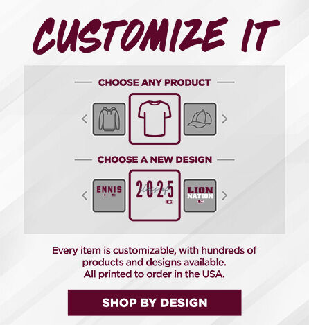 ENNIS HIGH SCHOOL LIONS Small Multi Module Banner: 2024 Q1 - Customize It Banner