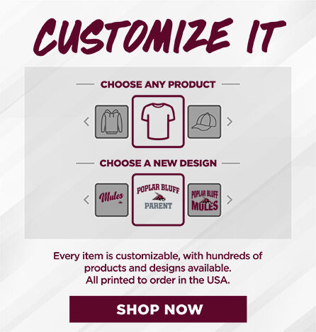 POPLAR BLUFF SENIOR HIGH SCHOOL MULES Small Multi Module Banner: 2024 Q1 - Customize It Banner