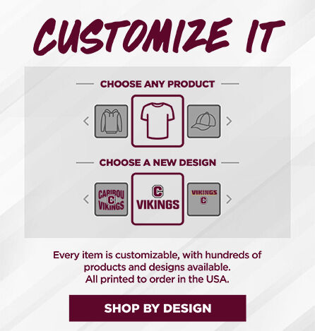 CARIBOU HIGH SCHOOL VIKINGS Small Multi Module Banner: 2024 Q1 - Customize It Banner