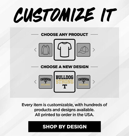 THOMSON HIGH SCHOOL BULLDOGS ONLINE STORE Small Multi Module Banner: 2024 Q1 - Customize It Banner