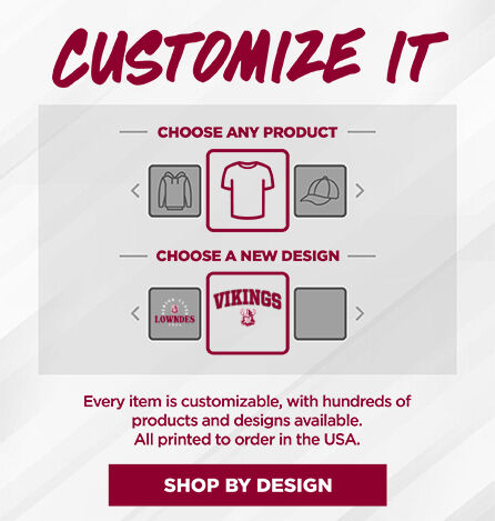LOWNDES HIGH SCHOOL VIKINGS Small Multi Module Banner: 2024 Q1 - Customize It Banner