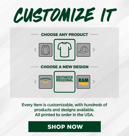 Southwick Regional Rams Small Multi Module Banner: 2024 Q1 - Customize It Banner