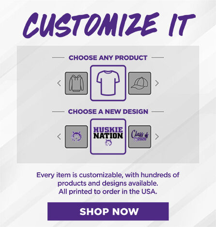 BLUE VALLEY NORTHWEST HIGH SCH HUSKIES Small Multi Module Banner: 2024 Q1 - Customize It Banner