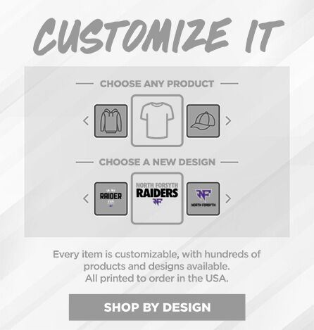 NORTH FORSYTH HIGH SCHOOL RAIDERS Small Multi Module Banner: 2024 Q1 - Customize It Banner