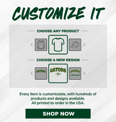 GATEWOOD SCHOOLS GATORS Small Multi Module Banner: 2024 Q1 - Customize It Banner