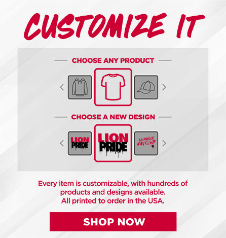 LA MOILLE COMMUNITY HIGH SCHOOL LIONS Small Multi Module Banner: 2024 Q1 - Customize It Banner