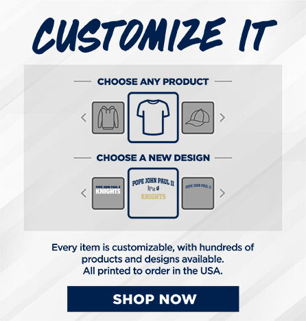POPE JOHN PAUL II HIGH SCHOOL KNIGHTS Small Multi Module Banner: 2024 Q1 - Customize It Banner