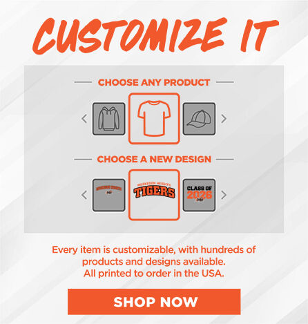 MUSKEGON HEIGHTS HIGH SCHOOL TIGERS Small Multi Module Banner: 2024 Q1 - Customize It Banner