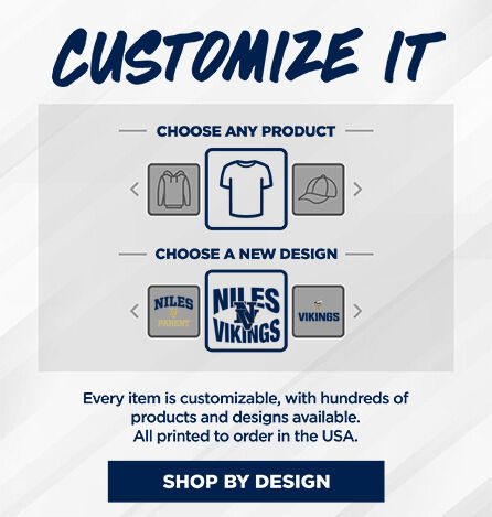 NILES HIGH SCHOOL VIKINGS Small Multi Module Banner: 2024 Q1 - Customize It Banner