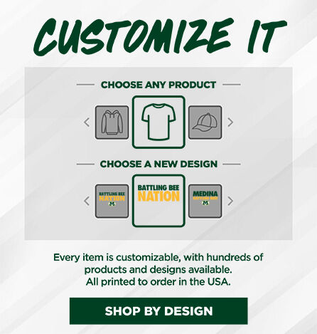 MEDINA HIGH SCHOOL BATTLING BEES Small Multi Module Banner: 2024 Q1 - Customize It Banner