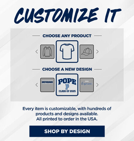 POPE HIGH SCHOOL GREYHOUNDS Small Multi Module Banner: 2024 Q1 - Customize It Banner