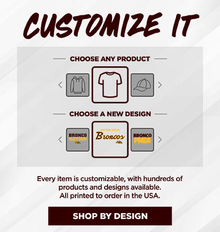 WESTERN BROWN HIGH SCHOOL BRONCOS Small Multi Module Banner: 2024 Q1 - Customize It Banner