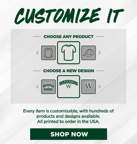 WHITFIELD SCHOOL WARRIORS Small Multi Module Banner: 2024 Q1 - Customize It Banner