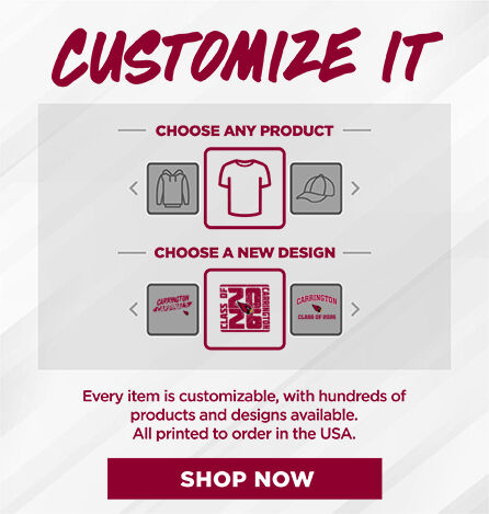 CARRINGTON HIGH SCHOOL CARDINALS Small Multi Module Banner: 2024 Q1 - Customize It Banner