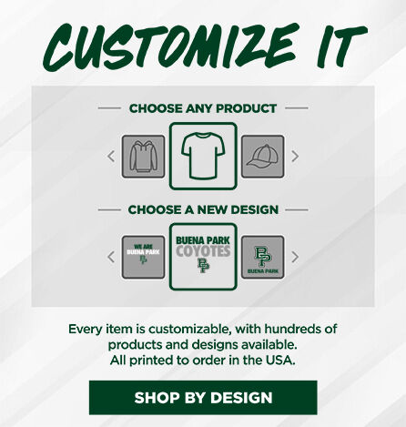 BUENA PARK HIGH SCHOOL COYOTES Small Multi Module Banner: 2024 Q1 - Customize It Banner