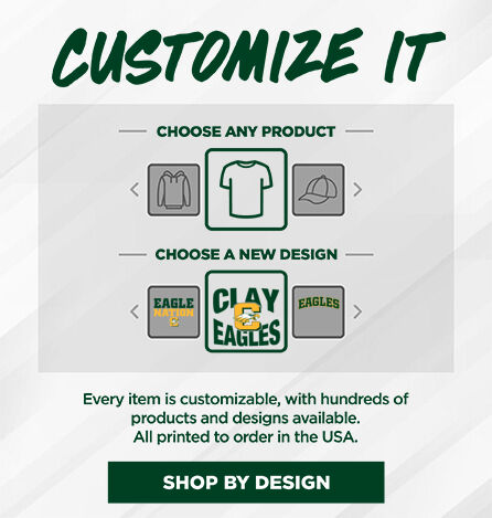 CLAY HIGH SCHOOL EAGLES Small Multi Module Banner: 2024 Q1 - Customize It Banner