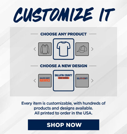 GALLATIN COUNTY HIGH SCHOOL HAWKS Small Multi Module Banner: 2024 Q1 - Customize It Banner