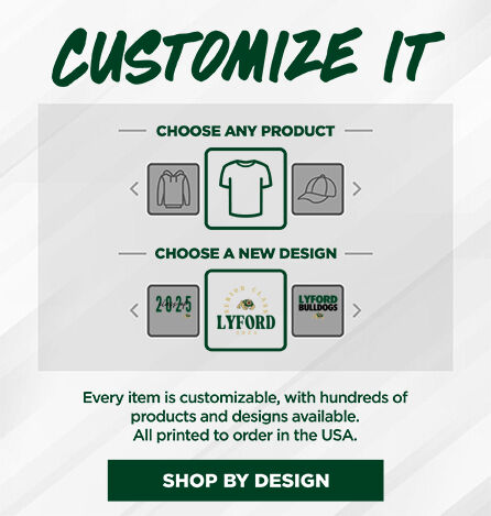 LYFORD HIGH SCHOOL BULLDOGS Small Multi Module Banner: 2024 Q1 - Customize It Banner