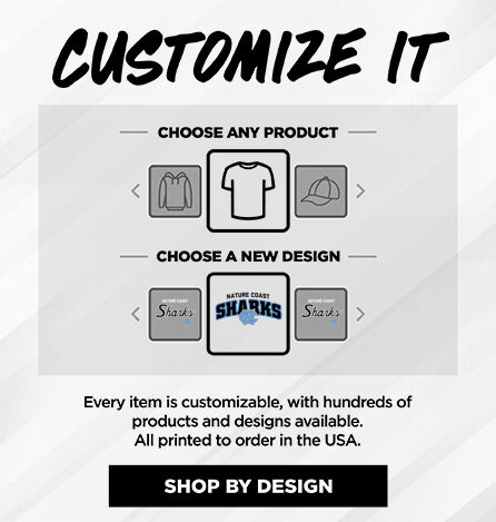 NATURE COAST TECHNICAL HIGH SCHOOL SHARKS Small Multi Module Banner: 2024 Q1 - Customize It Banner