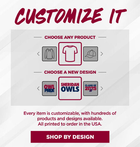 Sheridan Owls Small Multi Module Banner: 2024 Q1 - Customize It Banner