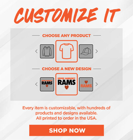 UPPER SANDUSKY HIGH SCHOOL RAMS Small Multi Module Banner: 2024 Q1 - Customize It Banner