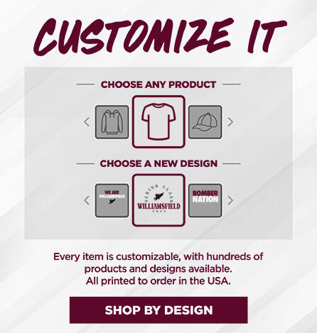 WILLIAMSFIELD HIGH SCHOOL BOMBERS Small Multi Module Banner: 2024 Q1 - Customize It Banner