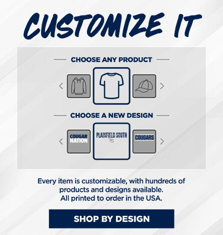 PLAINFIELD SOUTH HIGH SCHOOL COUGARS Small Multi Module Banner: 2024 Q1 - Customize It Banner