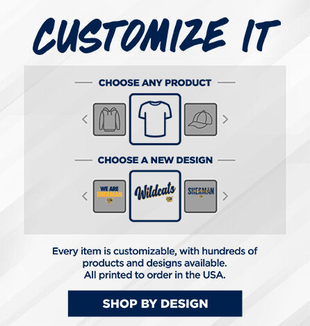 SHERMAN HIGH SCHOOL WILDCATS Small Multi Module Banner: 2024 Q1 - Customize It Banner