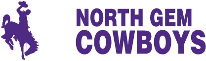NORTH GEM SENIOR HIGH SCHOOL Sideline Store Cowboys (BANCROFT, IDAHO) Spirit Apparel & Accessories Store
