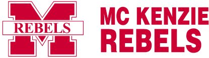 MC KENZIE HIGH SCHOOL Sideline Store Rebels (MC KENZIE, TENNESSEE) Spirit Apparel & Accessories Store