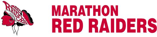 MARATHON HIGH SCHOOL Sideline Store RED RAIDERS (MARATHON, WISCONSIN) Spirit Apparel & Accessories Store