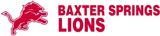 BAXTER SPRINGS HIGH SCHOOL Sideline Store LIONS  (BAXTER SPRINGS, KANSAS) Spirit Apparel & Accessories Store