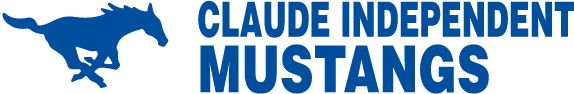 Claude Independent School District Sideline Store Mustangs (CLAUDE, TEXAS) Spirit Apparel & Accessories Store