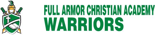 Full Armor Christian Academy Sideline Store Sideline Store