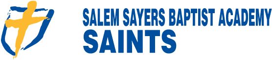 Salem Sayers Baptist Academy Sideline Store Saints (ADKINS, TEXAS) Spirit Apparel & Accessories Store