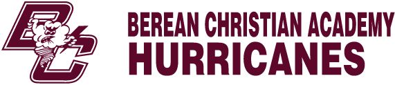 Berean Christian Academy Sideline Store Hurricanes (ORANGE PARK, FLORIDA) Spirit Apparel & Accessories Store