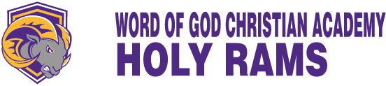 Word Of God Christian Academy Sideline Store Holy Rams (RALEIGH, NORTH CAROLINA) Spirit Apparel & Accessories Store