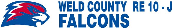 Weld County School District Re 10 - J Sideline Store Falcons (BRIGGSDALE, COLORADO) Spirit Apparel & Accessories Store