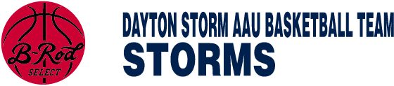 Dayton Storm Aau Basketball Team Sideline Store Storms (BEAVERCREEK, OHIO) Spirit Apparel & Accessories Store