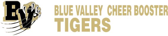 Blue Valley High School Cheer Booster Sideline Store