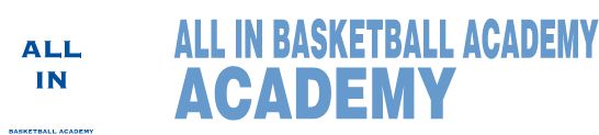 All In Basketball Academy Sideline Store Sideline Store