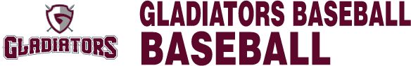 Gladiators Baseball Sideline Store Baseball (GRAND BLANC, MICHIGAN) Spirit Apparel & Accessories Store