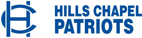 Hills Chapel Middle School Sideline Store Patriots (BOONEVILLE, MISSISSIPPI) Spirit Apparel & Accessories Store