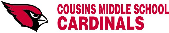 Cousins Middle School Cardinals (Covington, Georgia) Spirit Apparel & Accessories Store