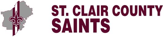 Wall Decal - Ball With Logo - St. CLAIR COUNTY HIGH SCHOOL SAINTS ...