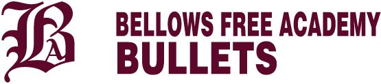 BELLOWS FREE ACADEMY Sideline Store Bullets (FAIRFAX, VERMONT) Spirit Apparel & Accessories Store