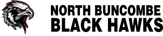 NORTH BUNCOMBE HIGH SCHOOL Sideline Store Black Hawks (WEAVERVILLE, North Carolina) Spirit Apparel & Accessories Store