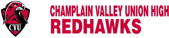 CHAMPLAIN VALLEY UNION HIGH Sideline Store Redhawks (HINESBURG, VERMONT) Spirit Apparel & Accessories Store
