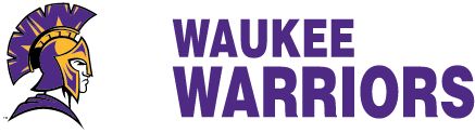 WAUKEE HIGH SCHOOL Sideline Store Warriors (WAUKEE, IOWA) Spirit Apparel & Accessories Store